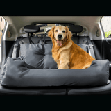 Lit coussin Chien⎮Adsoo™ pour Siège Voiture waterproof, Antidérapante Confort et Sécurité. Adsol wal