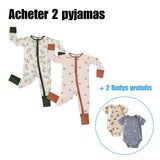 Pyjama Rêve™ | Une Douceur de Bambou Naturelle pour Bébé WolBos
