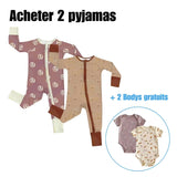 Pyjama Rêve™ | Une Douceur de Bambou Naturelle pour Bébé WolBos