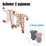 Pyjama Rêve™ | Une Douceur de Bambou Naturelle pour Bébé WolBos