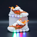 Les Sneakers lumineuses enfants Adsoo™⎮ Chaussures LED Adsol wal