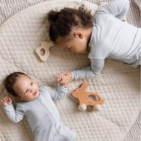 2024 New Arrivals Bamboo Fiber Toddler Baby Children's Pajamas Sets Suit For Girls Solid Long Sleeve Top+Pants Boys Sleepwear Wol Bos