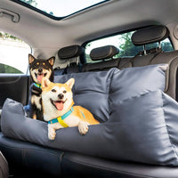 Lit coussin Chien⎮Adsoo™ pour Siège Voiture waterproof, Antidérapante Confort et Sécurité. Adsol wal