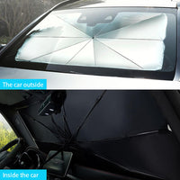 Protection Pare-brise voiture⎮ADASO™  Protection solaire et anti-UV parasol Pliant pour Gardez votre Intérieur de Voiture Frais et Préservé Adsol wal