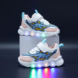 Les Sneakers lumineuses enfants Adsoo™⎮ Chaussures LED Adsol wal