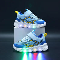 Les Sneakers lumineuses enfants Adsoo™⎮ Chaussures LED Adsol wal