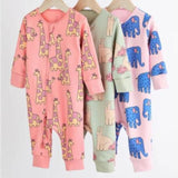 Pyjama bébé Tryo™ à manches longues | Pack 3 pièces en coton biologique. - Wol Bos