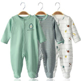 Pyjama bébé DODY™⎮3 pièces,manches longues doux et confortable. - Wol Bos