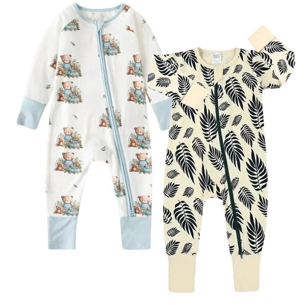 Pyjama BabySoft™ ⎮ensemble 2 pièces Innovant pour Bébé Heureux - Wol Bos