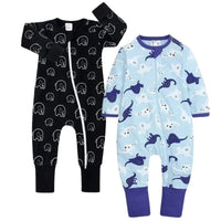 Pyjama Noella™ ⎮Pack 2 Pièces en Bambou Hypoallergénique pour Bébé - Wol Bos