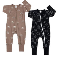 Pyjama Noella™ ⎮Pack 2 Pièces en Bambou Hypoallergénique pour Bébé - Wol Bos