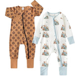 Pyjama Noella™ ⎮Pack 2 Pièces en Bambou Hypoallergénique pour Bébé - Wol Bos