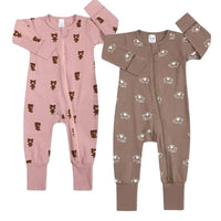 Pyjama Noella™ ⎮Pack 2 Pièces en Bambou Hypoallergénique pour Bébé - Wol Bos