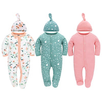 6- 3PCS Spring and Autumn Fashion Newborn Baby Boys Clothes Girl Romper 100% Cotton Print Long Sleeve 0-12M bebe Jumpsuit Clothing (Copie) Wol Bos