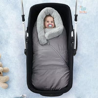 Chancelière- Woosy! sac de couchage bébé pour poussette intérieure cachemire. WolBos