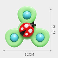 Jouet bébé Ventouse Spinner. Jouet éducatif pour bébé. Wol.Bos